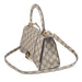 Balenciaga x Gucci GG Supreme Hourglass Small Top handle Bag