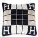 Hermes Avalon Ill Throw Pillow in Écru Noir