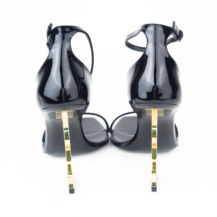 Saint Laurent Opyum Ysl Logo-heel Sandals