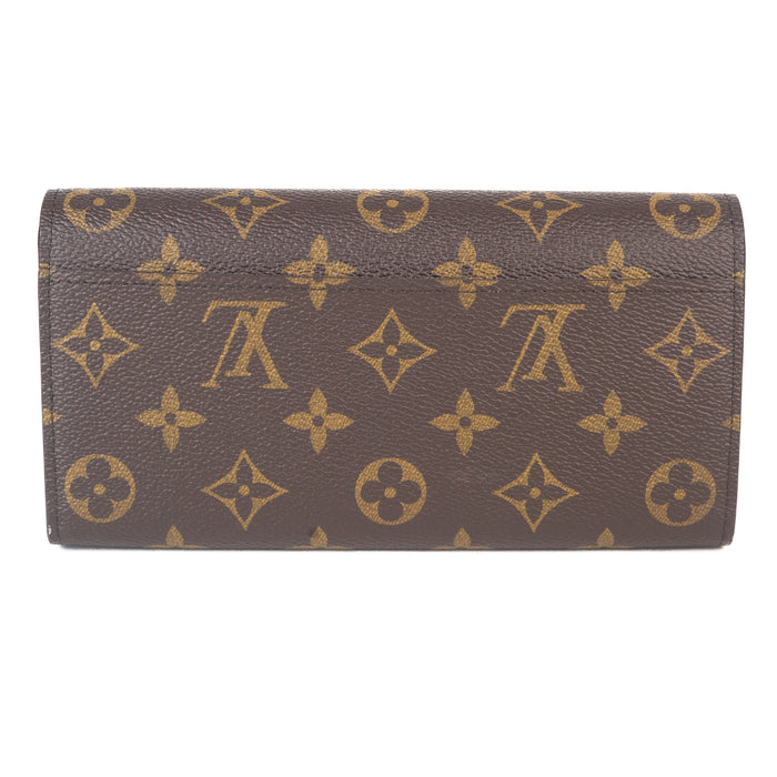 Louis Vuitton Monogram Sarah Wallet in Fuchsia