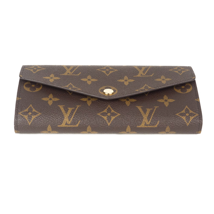 Louis Vuitton Monogram Sarah Wallet in Fuchsia