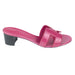 Hermes Oasis Sandal in Rose Fuchsia