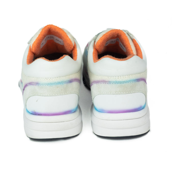 Chanel Multicolor Wool and Suede Calfskin Sneakers