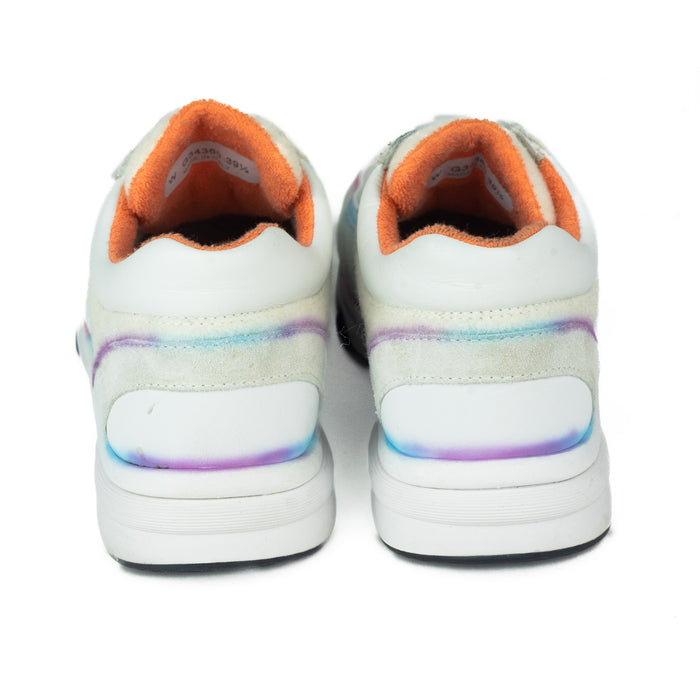 Chanel Multicolor Wool and Suede Calfskin Sneakers