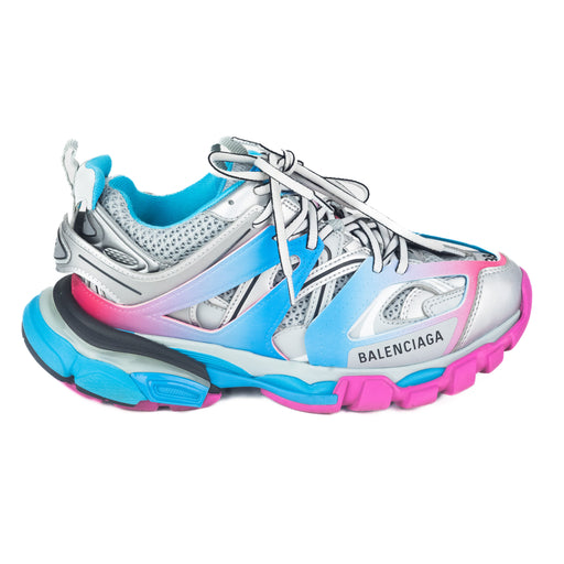 Balenciaga Track Sneaker in Grey Blue and Pink LSC INC
