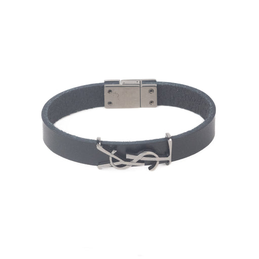 Saint Laurent Opyum Leather Bracelet