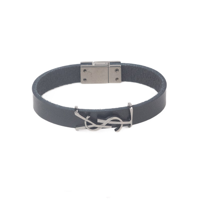 Saint Laurent Opyum Leather Bracelet