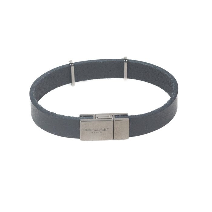 Saint Laurent Opyum Leather Bracelet