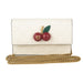 Gucci Guccissima Mini Cherry Chain Bag in White