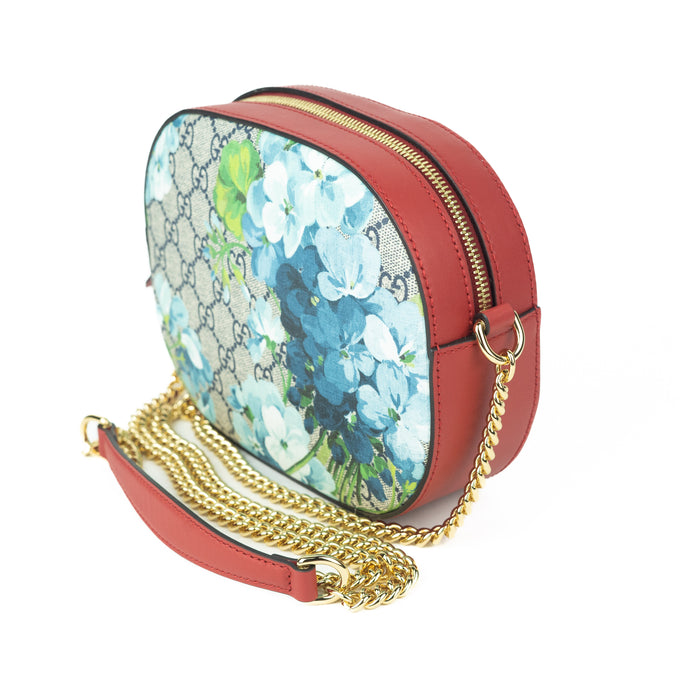 Gucci Blooms GG Supreme Chain Crossbody Bag