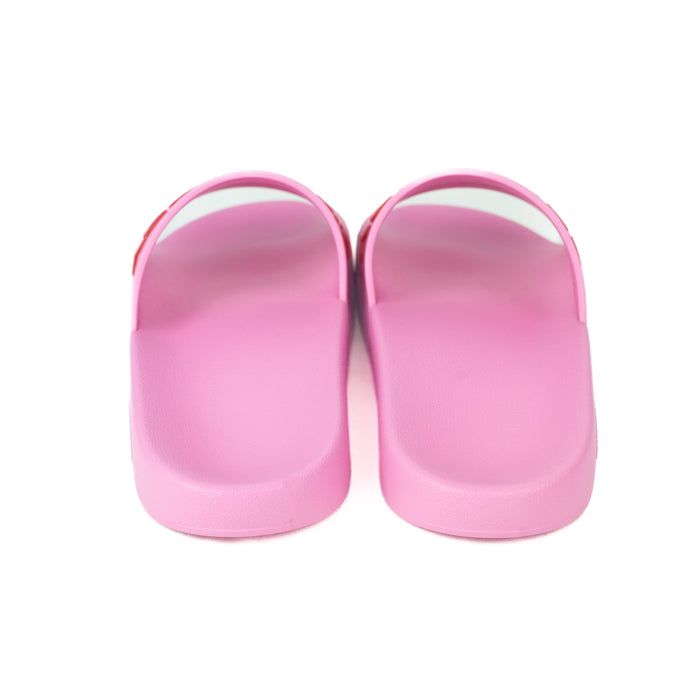 Burberry Logo Detail Pink Slides