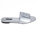 Dolce and Gabbana Calfskin slides with DG Millennials logo