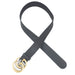 Gucci Leather Belt With Double G Buckle in Black