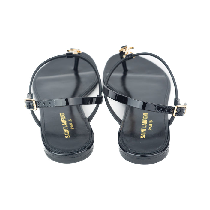 Saint Laurent Cassandra Flat Sandals