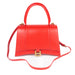 Balenciaga Hourglass Medium Top Handle Bag in Bright Red