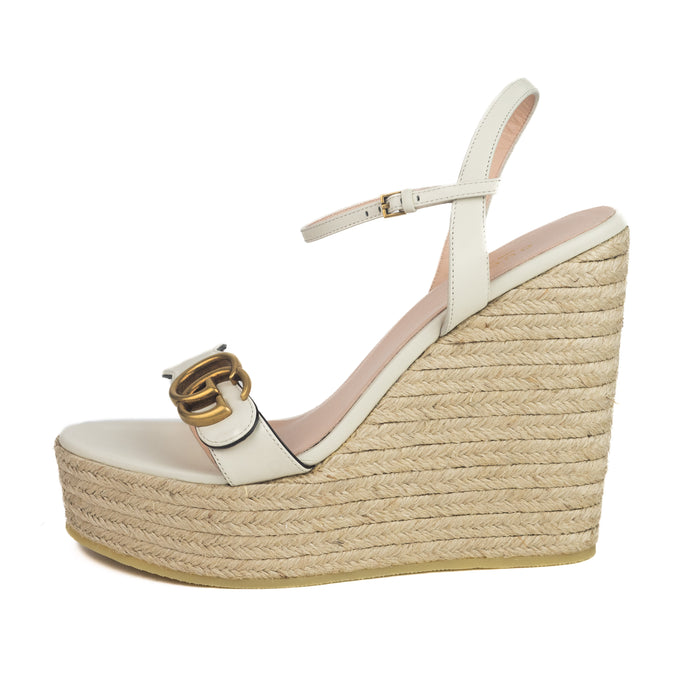 Gucci Women Leather Espadrilles Sandals