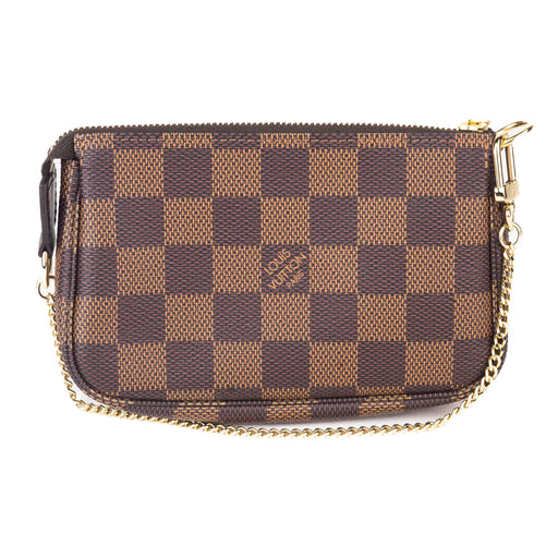 Louis Vuitton Mini Pochette Accessoires in Damier Ebene