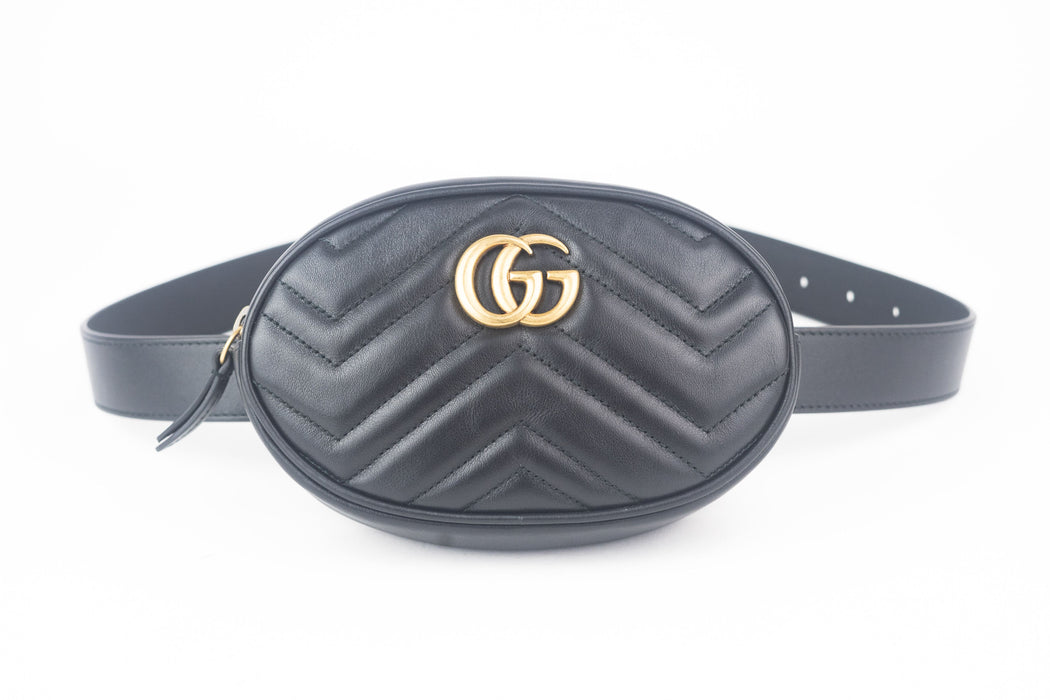 Gucci GG Marmont Matelasse leather belt bag