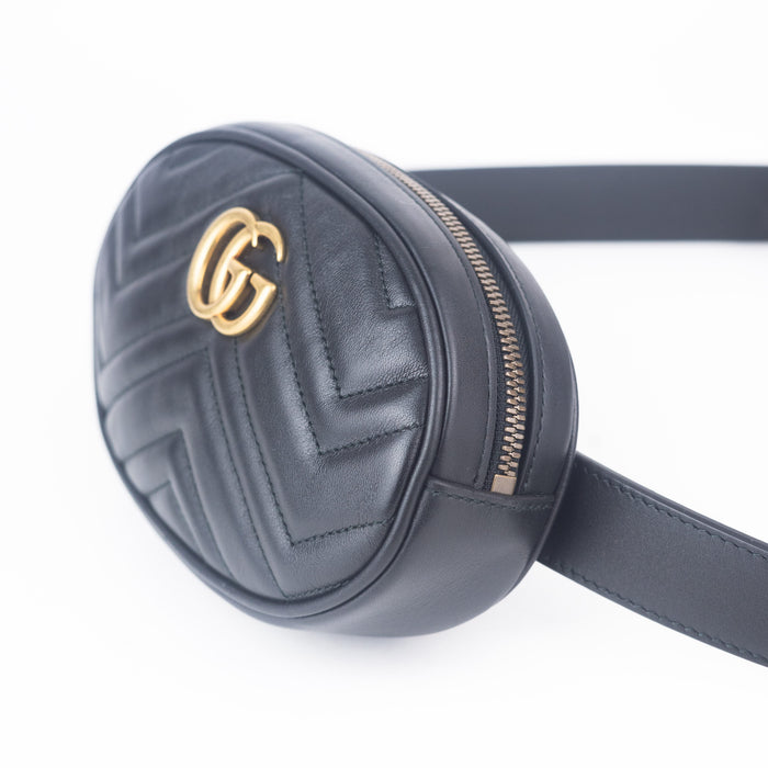 Gucci GG Marmont Matelasse leather belt bag