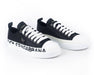 Dolce & Gabana Calfskin Portofino Logo Sneakers