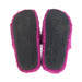 Balenciaga Furry Slide Sandal in Dark Fuschia 