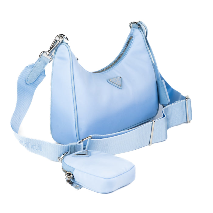 Prada Re-Edition 2005 Re-Nylon Bag in Celeste