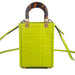 Fendi Mini Sunshine Shopper Bag in Acid Green