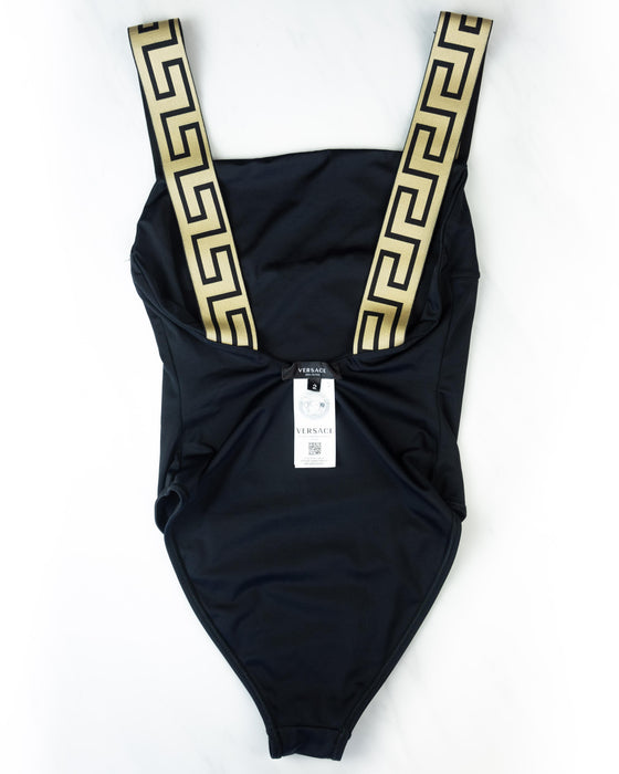 Versace Greca Border One-piece Swimsuit