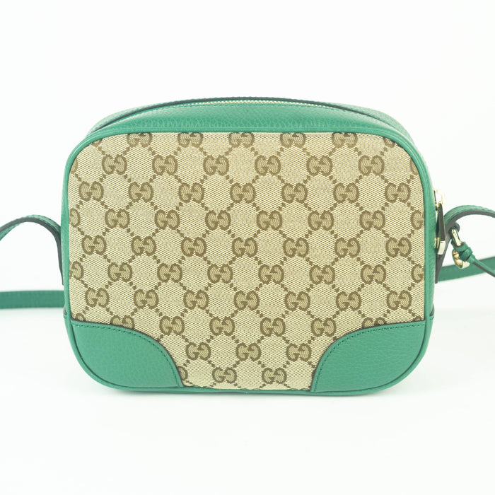 Gucci GG Canvas Bree Bag in Green