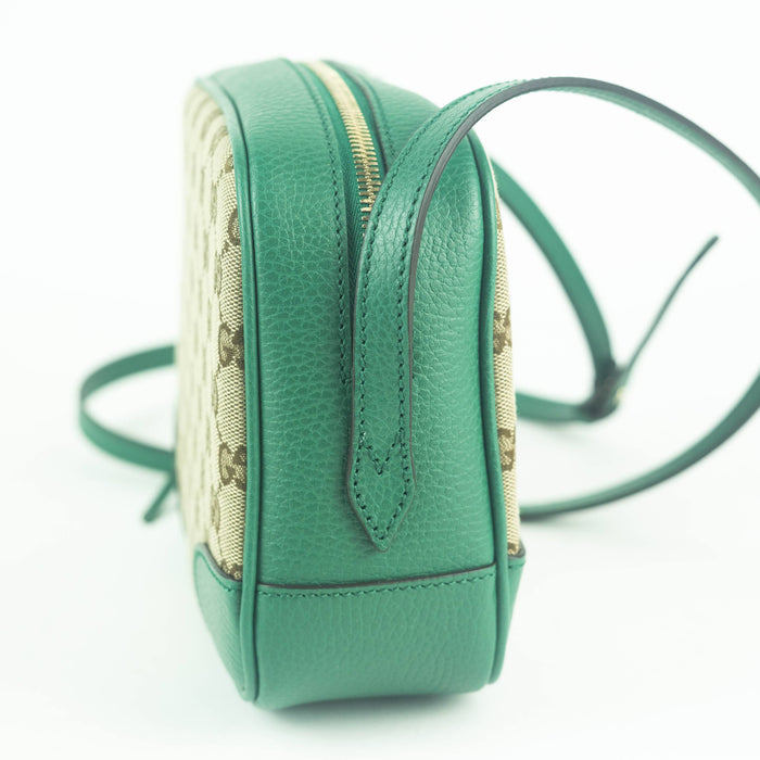 Gucci GG Canvas Bree Bag in Green