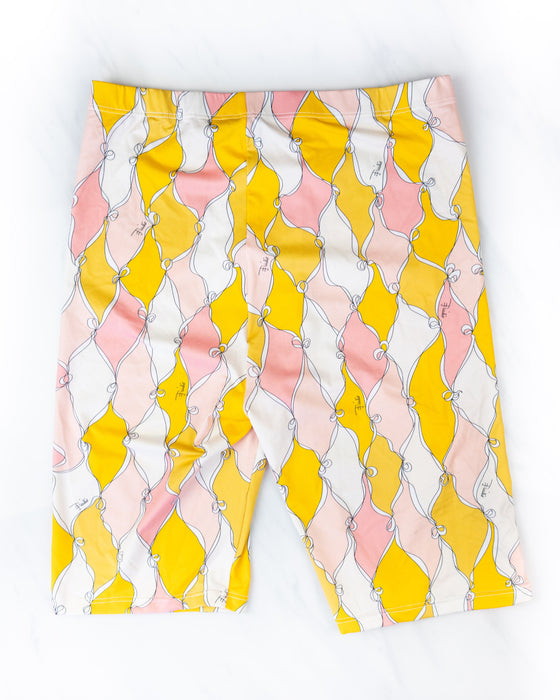 Emilio Pucci Losanghe-Print Cycling Shorts