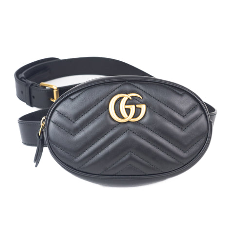 Gucci GG Marmont Matelasse leather belt bagGucci GG Marmont Matelasse leather belt bag