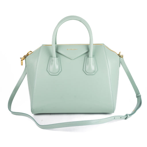 Givenchy Antigona Small Leather Bag in Celadon