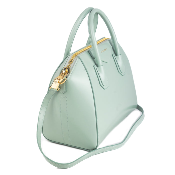 Givenchy Antigona Small Leather Bag in Celadon