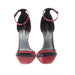 Saint Laurent Opyum Sandals in Hot Red Patent Leather