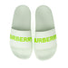 Burberry Logo Detail Slides green