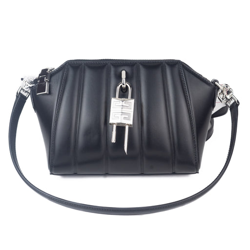 Givenchy XS Antigona Lock Padded Leather Shoulder Bag\