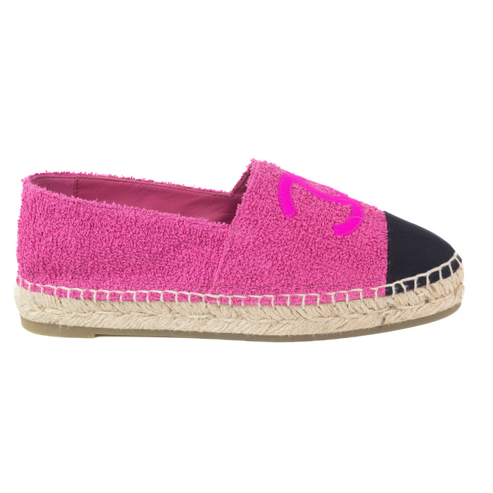 Chanel Fabric Fuchsia Espadrilles