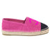 Chanel Fabric Fuchsia Espadrilles
