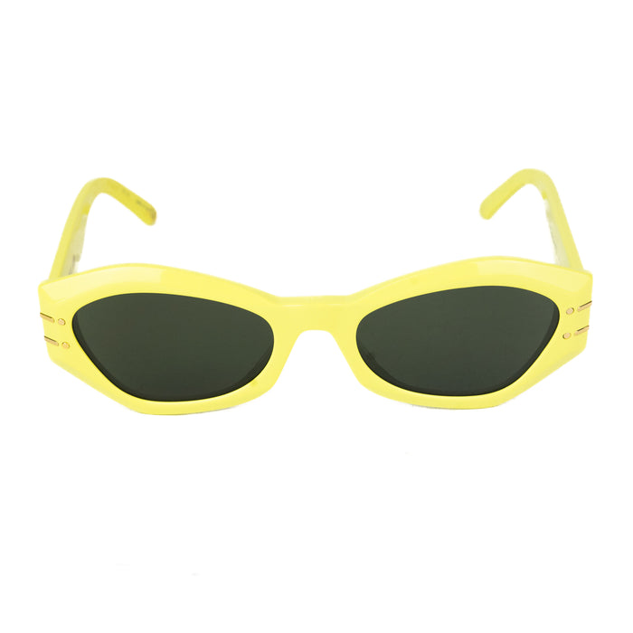 Dior Signature B1U Pop Yellow Butterfly Sunglasses