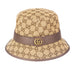 Gucci GG Canvas Bucket Hat in Brown