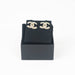 Chanel Diamantes & Resin Gold Earrings