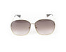 Gucci Gold Glitter Sunglasses with Gradient Lenses