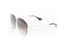 Gucci Gold Glitter Sunglasses with Gradient Lenses