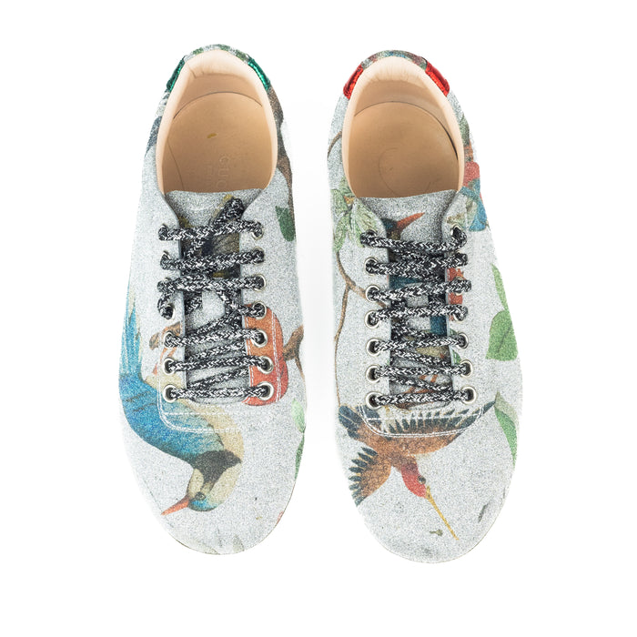 Gucci Bambi Tian Glitter Sneakers