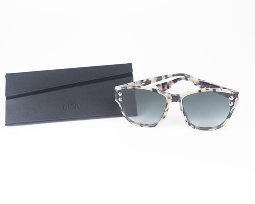 Dior 60mm Sunglasses in Black and Cream