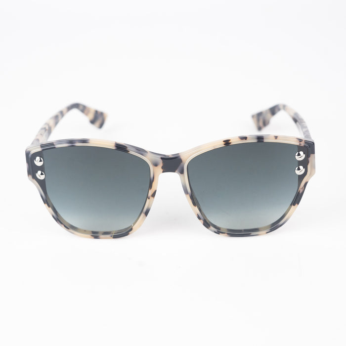 Dior 60mm Sunglasses in Black and Cream