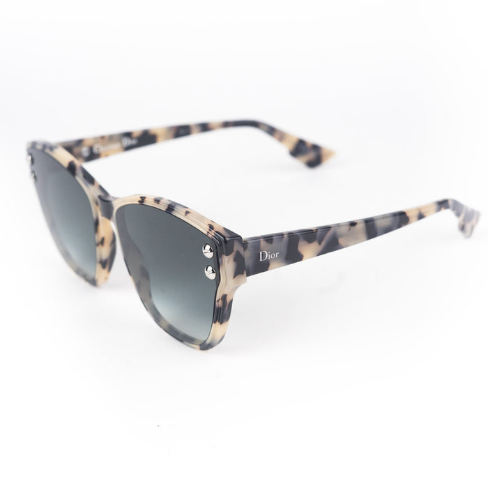 Dior 60mm Sunglasses in Black and Cream