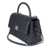 Chanel Medium Caviar Quilted Coco Top Handle Flap bag
