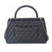 Chanel Medium Caviar Quilted Coco Top Handle Flap bag